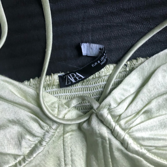 Zara satin corset cropped top - Picture 15 of 17